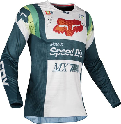 Polera Moto 360 Murc Verde Fox polera moto fox motocross