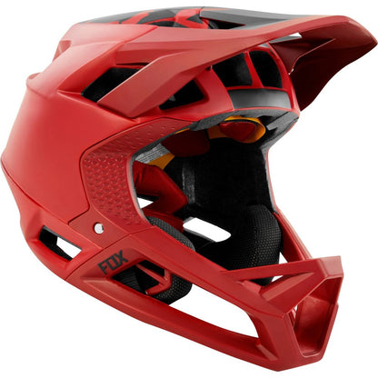 Casco Bicicleta Proframe Mate Rojo Fox | Casco MTB Fox casco fox racing motocross mtb