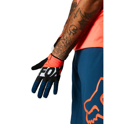 Guantes Bicicleta Ranger Gel Naranja Fox