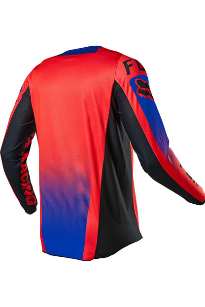 Polera Moto 180 Oktiv Rojo Fluor Fox polera moto fox motocross
