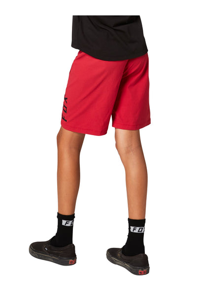 Short Bicicleta Niño Ranger Rojo Fox - imagen 2
