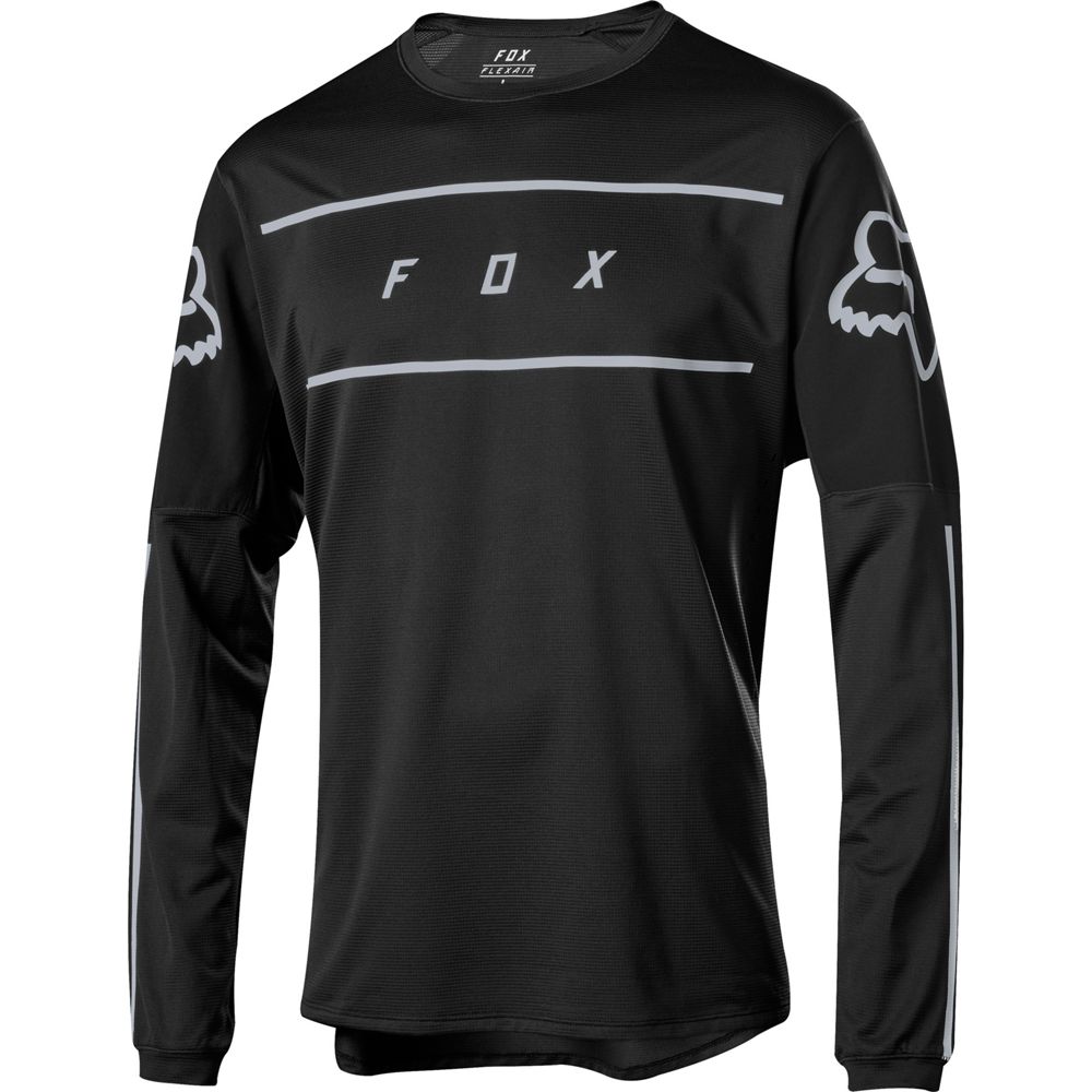 Polera Bicicleta Flexair Fine Line Negro Fox polera bicicleta fox mtb