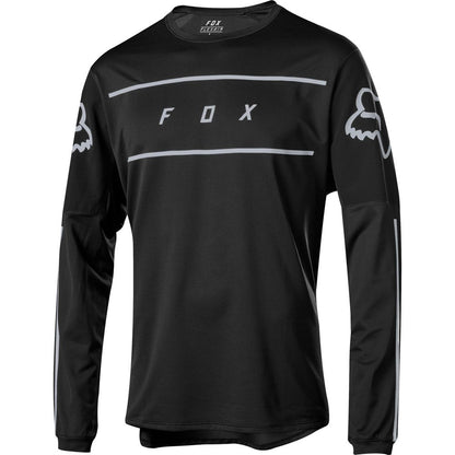 Polera Bicicleta Flexair Fine Line Negro Fox polera bicicleta fox mtb