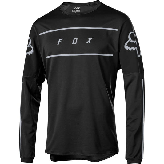 Polera Bicicleta Flexair Fine Line Negro Fox polera bicicleta fox mtb
