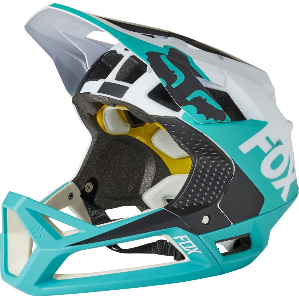 Casco Bicicleta Proframe Blocked CE Verde Fox | Casco MTB Fox casco fox racing motocross mtb
