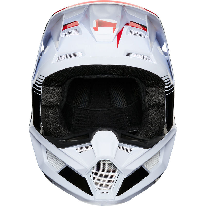 Casco Moto Niño V2 Hayl Azul/Rojo Fox | Casco Moto Fox casco fox racing motocross mtb