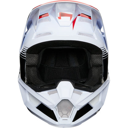 Casco Moto Niño V2 Hayl Azul/Rojo Fox | Casco Moto Fox casco fox racing motocross mtb
