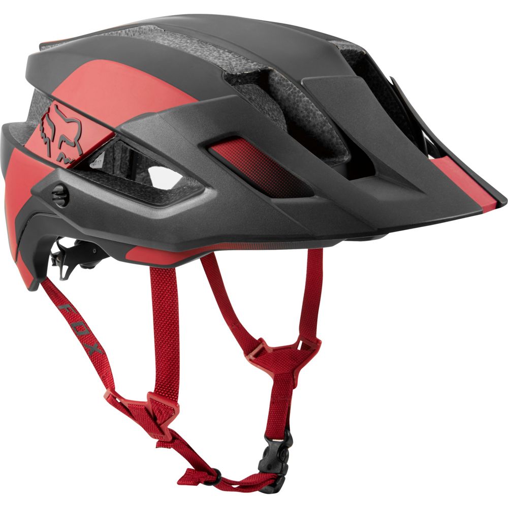 Casco Bicicleta Flux Mips Conduit Negro Rojo Fox | Casco MTB Fox casco fox racing motocross mtb
