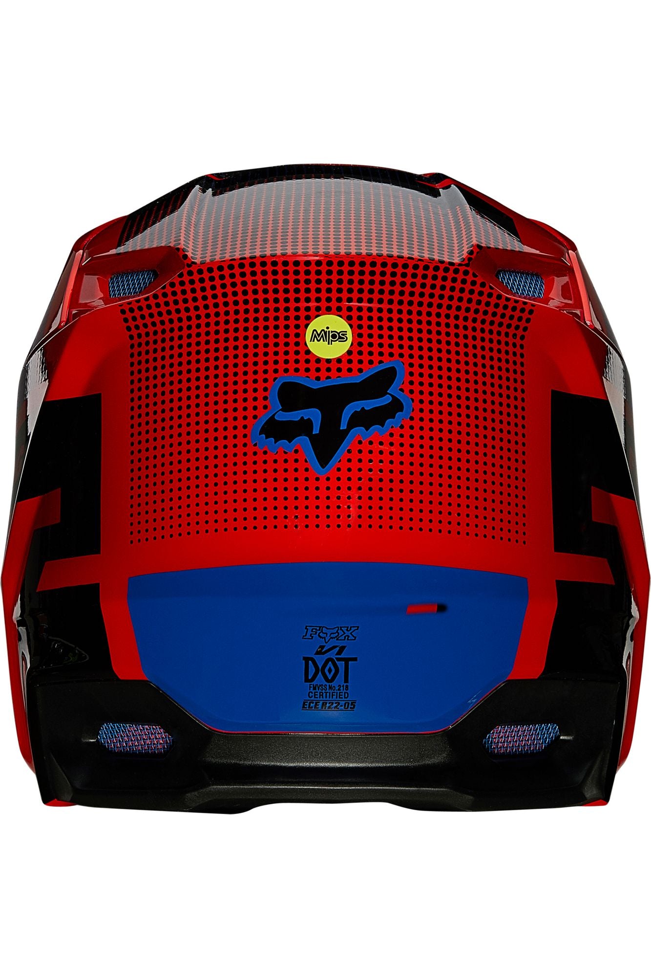 Casco Moto V1 Oktiv Rojo Fox | Casco Moto Fox casco fox racing motocross mtb