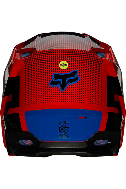 Casco Moto V1 Oktiv Rojo Fox | Casco Moto Fox casco fox racing motocross mtb