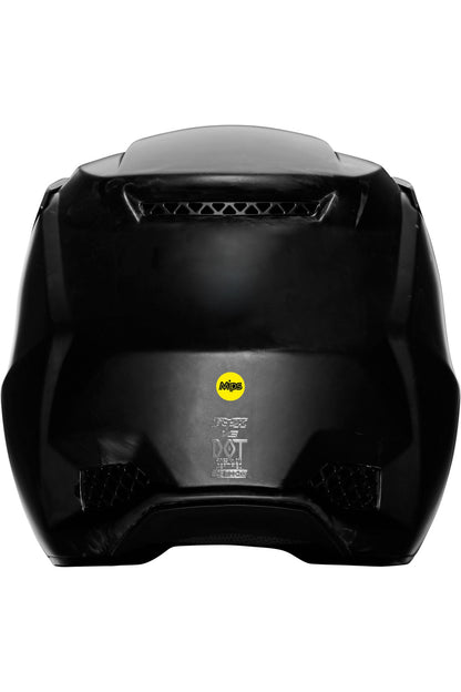 Casco Moto V3 Rs Solids Negro Fox | Casco Moto Fox casco fox racing motocross mtb