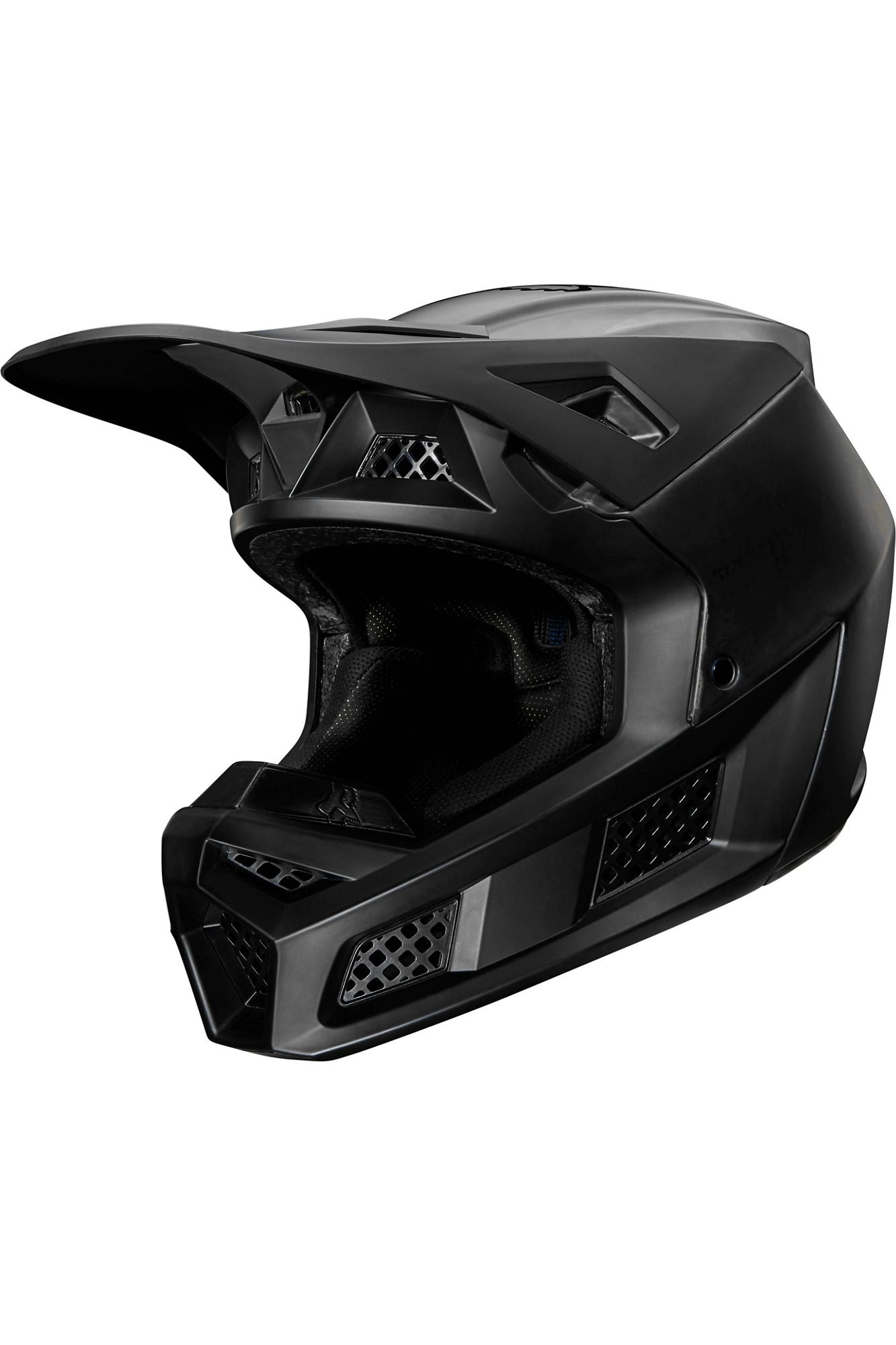 Casco Moto V3 Rs Solids Negro Fox | Casco Moto Fox casco fox racing motocross mtb