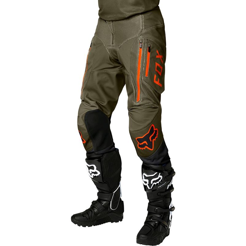 Pantalon Fox Moto Legion Air Kovent Verde para Moto Oliva