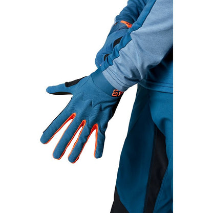 Guantes Bicicleta Defend D3O® Azul Fox