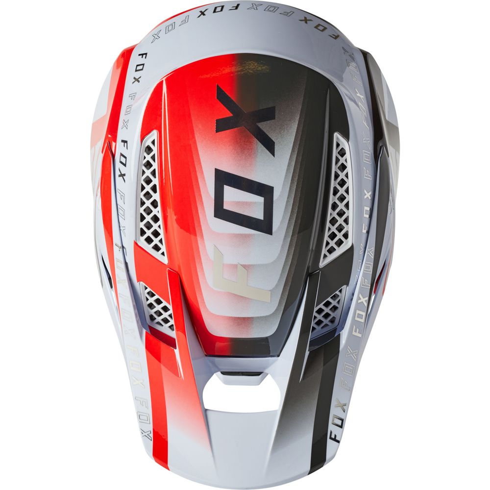 Casco Bicicleta Rampage Pro Carbon Mips Blanco Fox | Casco MTB Fox casco fox racing motocross mtb