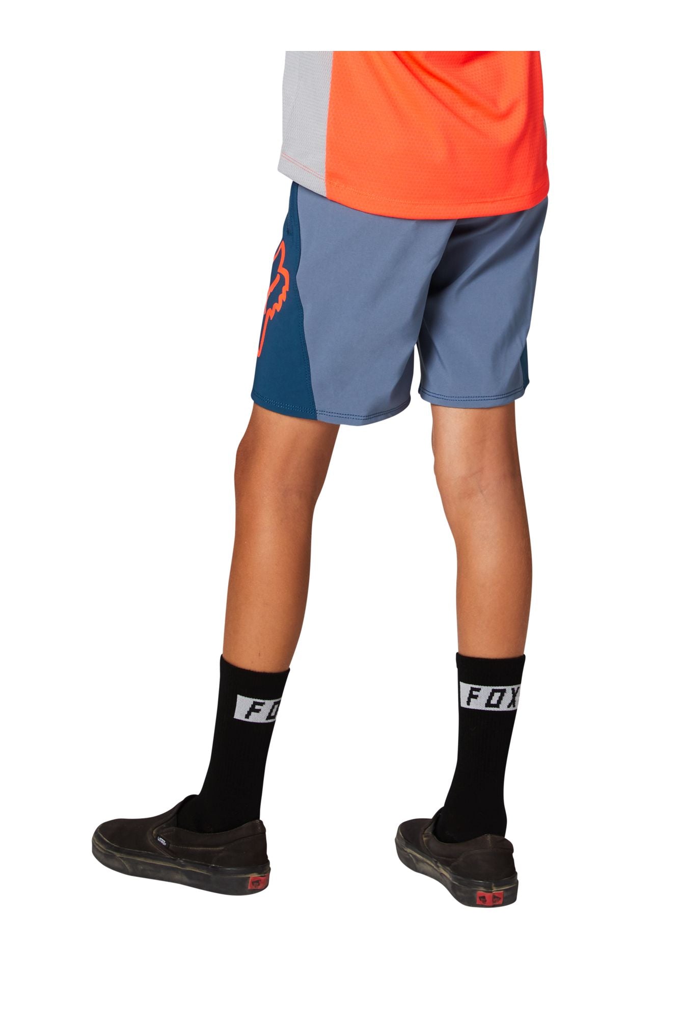 Short Bicicleta Niño Defend S Azul Fox - imagen 2