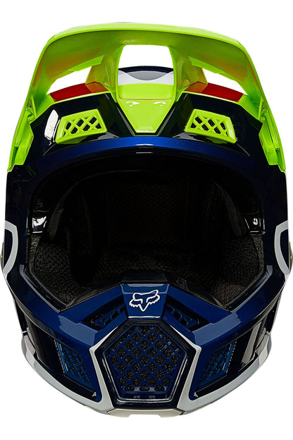 Casco Moto V3 Rs Wired Amarillo Fluor Fox | Casco Moto Fox casco fox racing motocross mtb