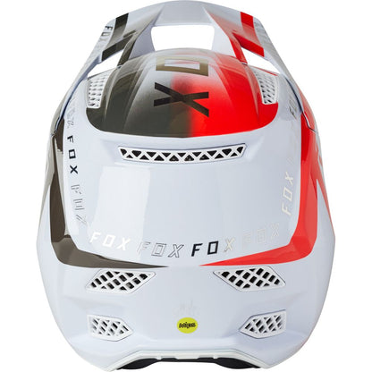 Casco Bicicleta Rampage Pro Carbon Mips Blanco Fox | Casco MTB Fox casco fox racing motocross mtb