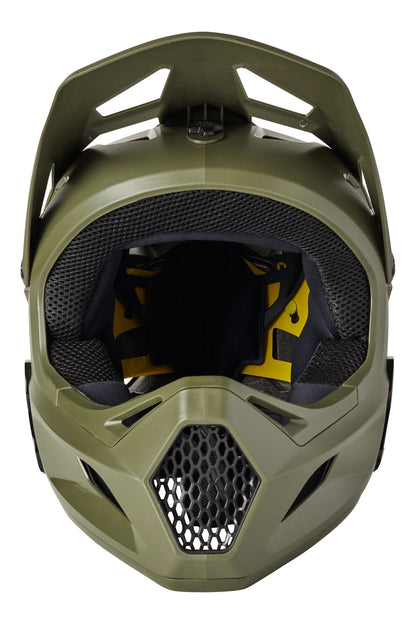 Casco Bicicleta Niño Rampage Verde Fox | Casco MTB Fox casco fox racing motocross mtb