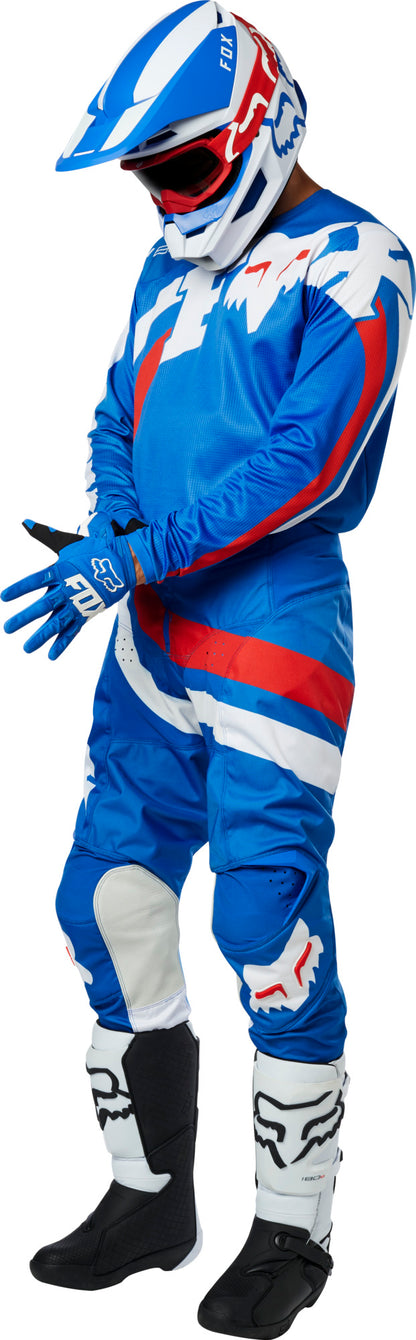 Polera Moto 180 Cota Azul Fox polera moto fox motocross