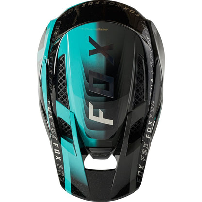 Casco Bicicleta Rampage Pro Carbon Mips Negro Esmeralda Fox | Casco MTB Fox casco fox racing motocross mtb