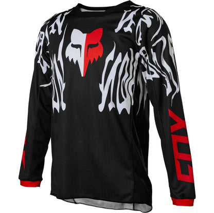 Polera Moto Niño 180 Peril Negro Fox polera moto fox motocross