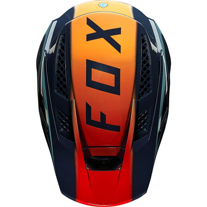 Casco Bicicleta Rampage Pro Carbon Daiz Azul Fox | Casco MTB Fox casco fox racing motocross mtb