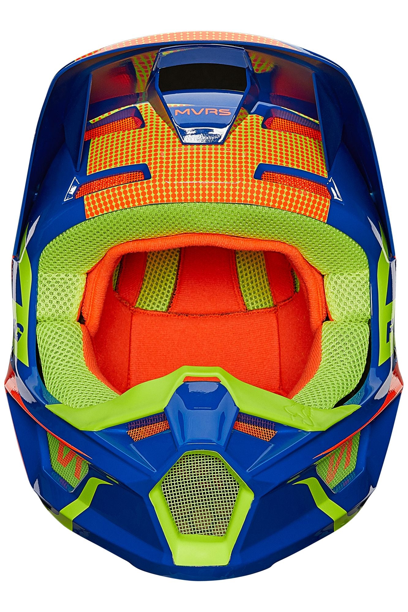 Casco Moto V1 Niño Oktiv Azul Fox | Casco Moto Fox casco fox racing motocross mtb