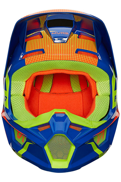 Casco Moto V1 Niño Oktiv Azul Fox | Casco Moto Fox casco fox racing motocross mtb