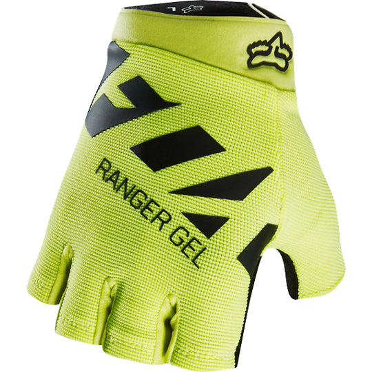 Guantes Bicicleta Ranger Gel Short Amarillo Fox