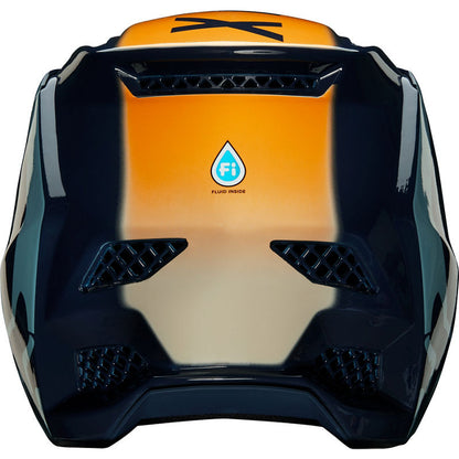 Casco Bicicleta Rampage Pro Carbon Daiz Azul Fox | Casco MTB Fox casco fox racing motocross mtb