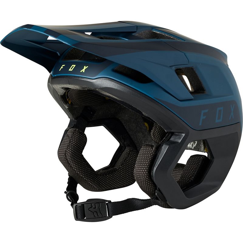 Casco Bicicleta Dropframe Pro Azul Fox | Casco MTB Fox casco fox racing motocross mtb