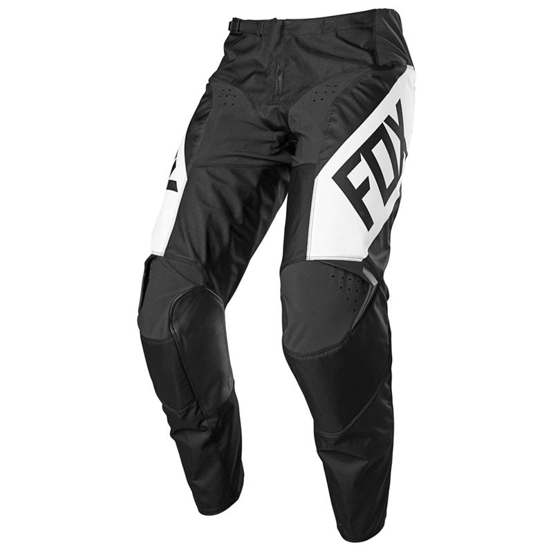 Pantalon Fox Moto Niño 180 Revn para Moto Negro/Blanco