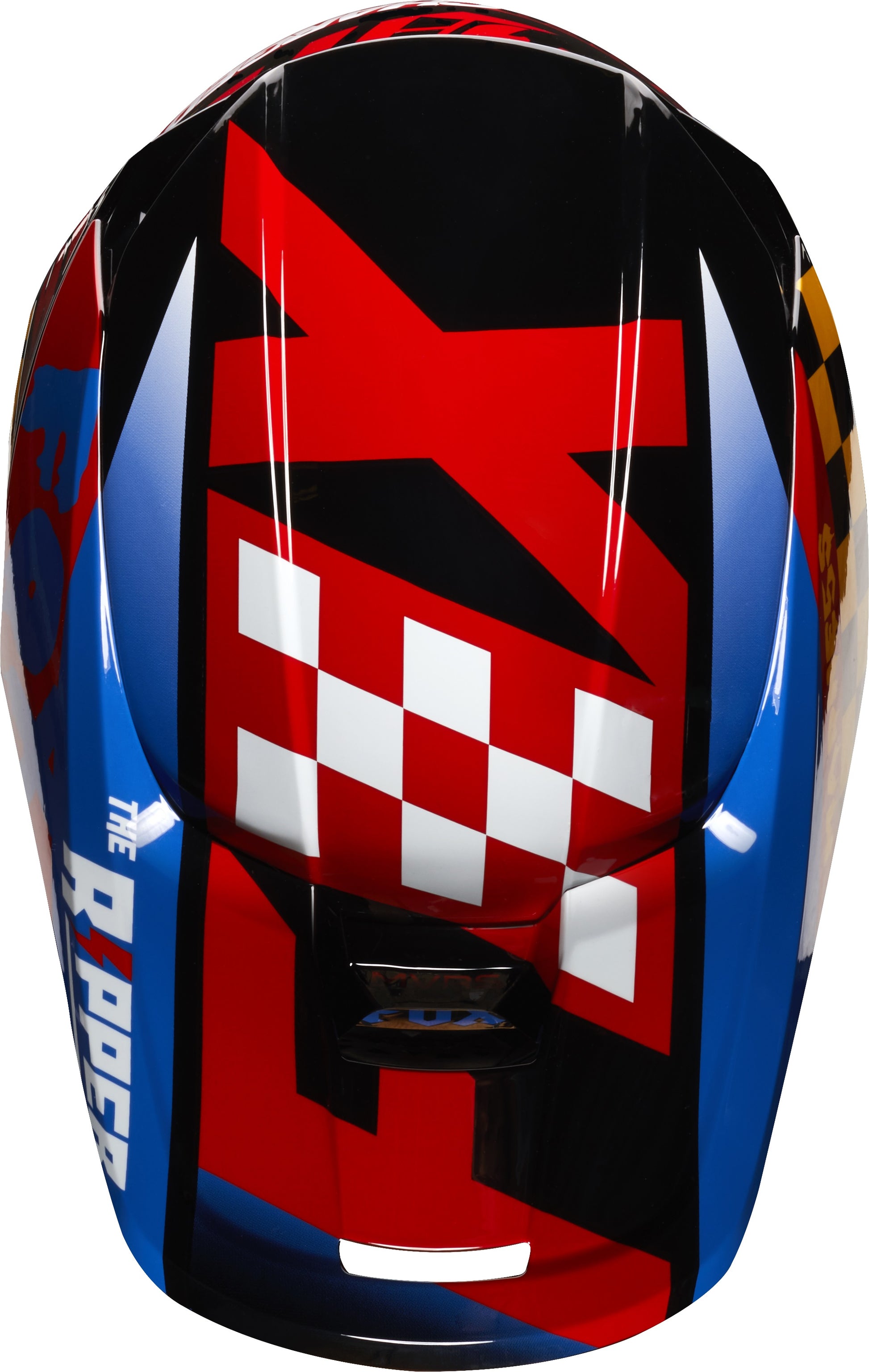 Casco Moto Niño V1 Czar Negro Amarillo Fox | Casco Moto Fox casco fox racing motocross mtb