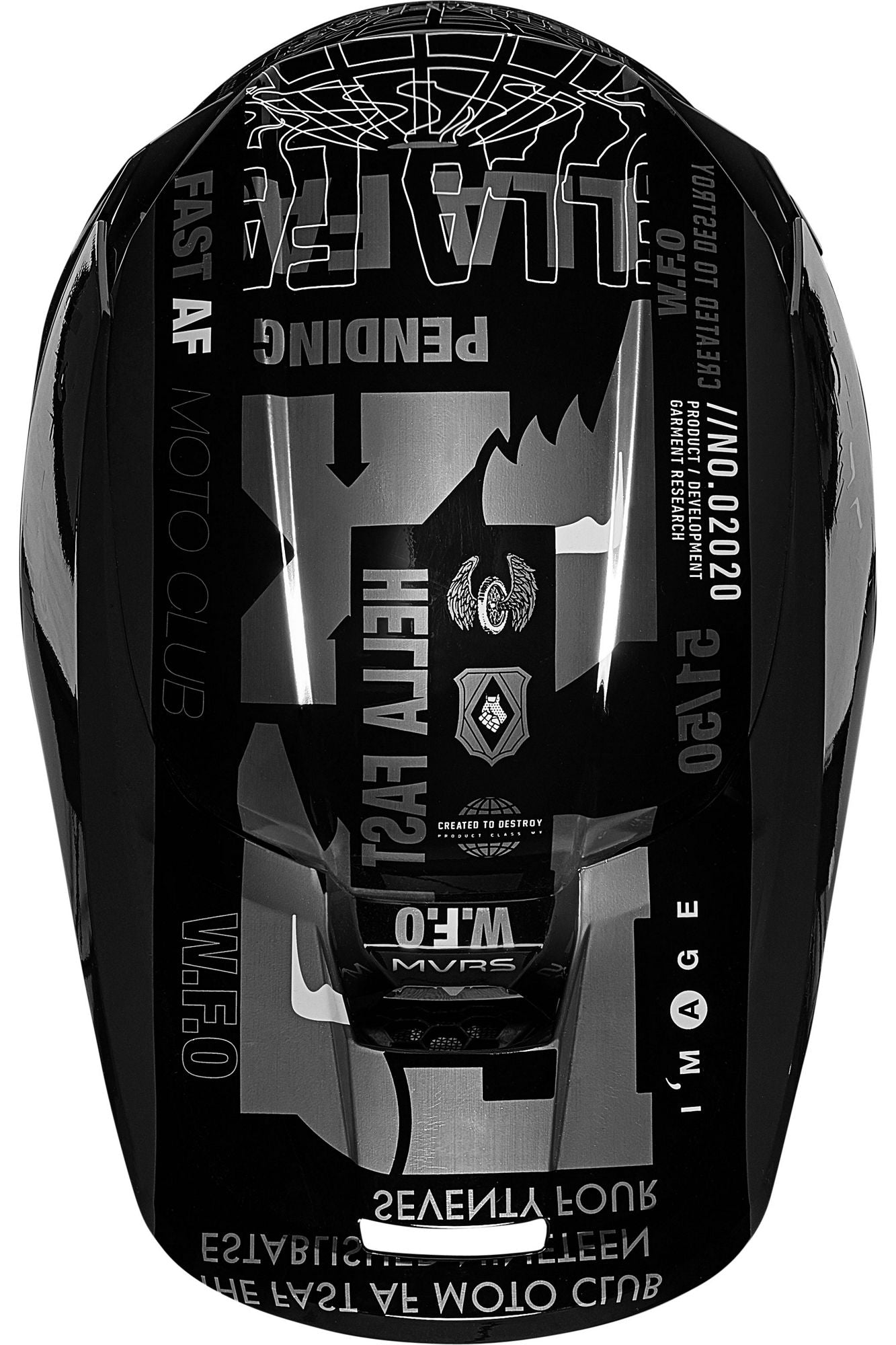 Casco Moto V1 Illmatik Gris/Negro Fox | Casco Moto Fox casco fox racing motocross mtb