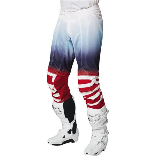 Pantalon Fox Moto Airline Reepz para Moto Rojo/Azul