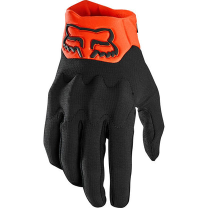 Guantes Moto Bomber Lt Negro/Org Fox