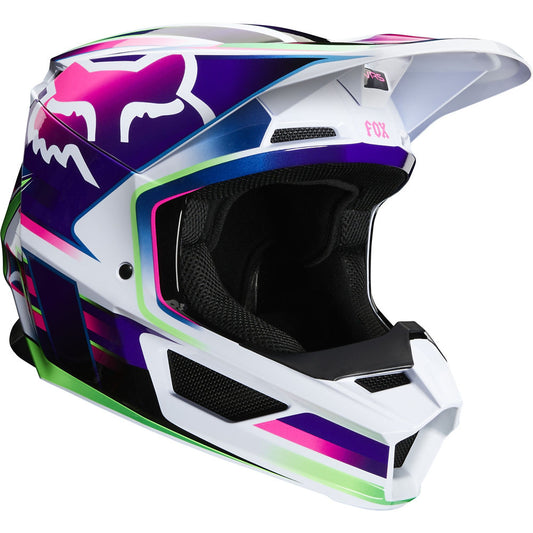 Casco Moto Niño V1 Gama Multicolor Fox | Casco Moto Fox casco fox racing motocross mtb