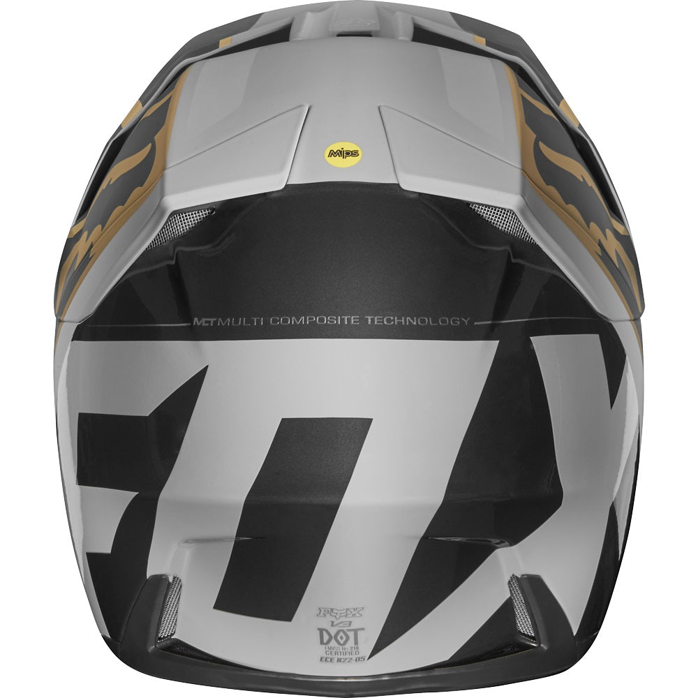Casco Moto V3 Kila Gris Fox | Casco Moto Fox casco fox racing motocross mtb