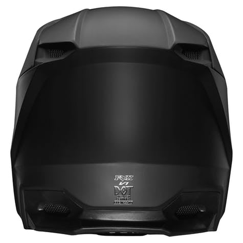 Casco Moto Niño V1 Negro Mate Fox | Casco Moto Fox casco fox racing motocross mtb