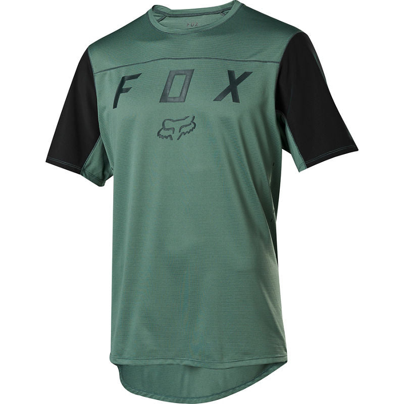 Polera Bicicleta Flexair Ss Moth Verde Fox polera bicicleta fox mtb