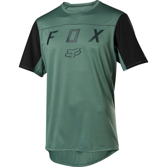 Polera Bicicleta Flexair Ss Moth Verde Fox polera bicicleta fox mtb