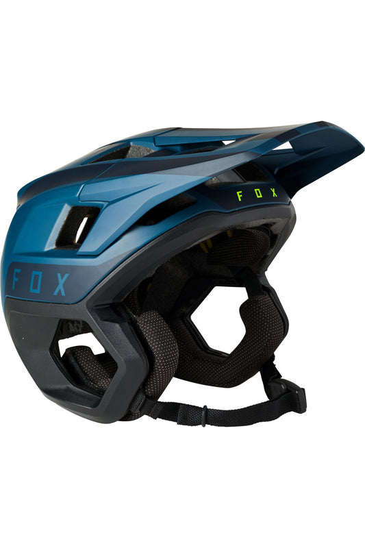 Casco Bicicleta Dropframe Pro Azul Fox | Casco MTB Fox casco fox racing motocross mtb