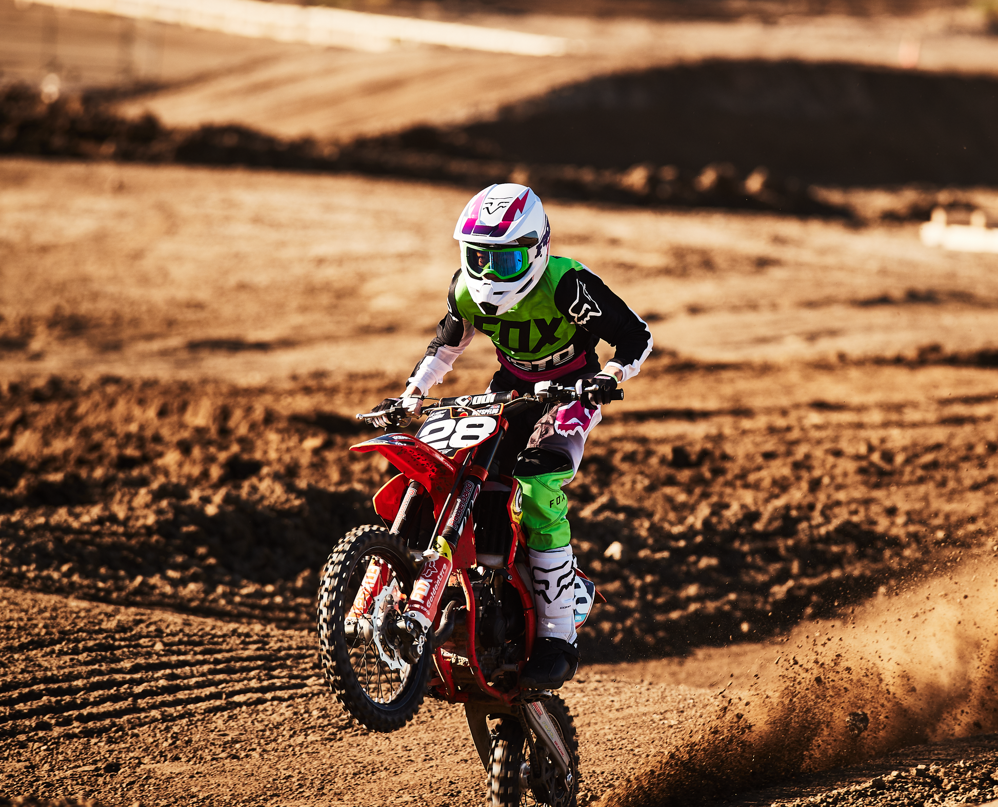 Polera Moto 180 Fyce Multicolor Fox polera moto fox motocross