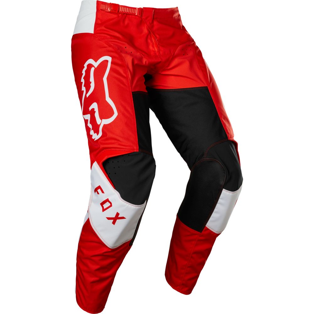 Pantalon Fox Moto Niño 180 Lux para Moto Rojo
