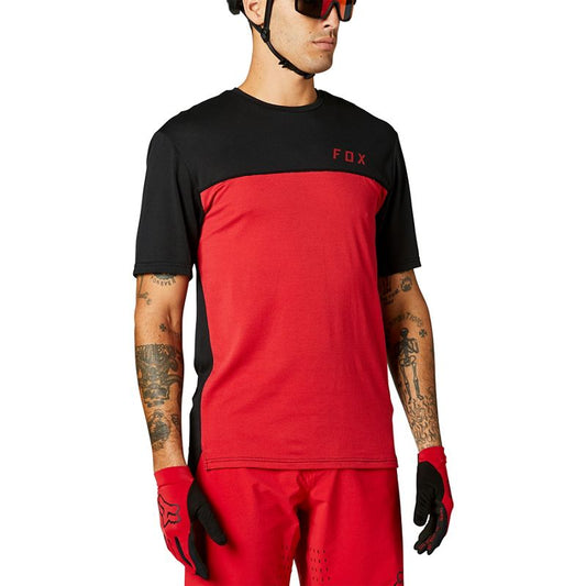 Polera Bicicleta Flexair Delta Rojo Fox polera bicicleta fox mtb