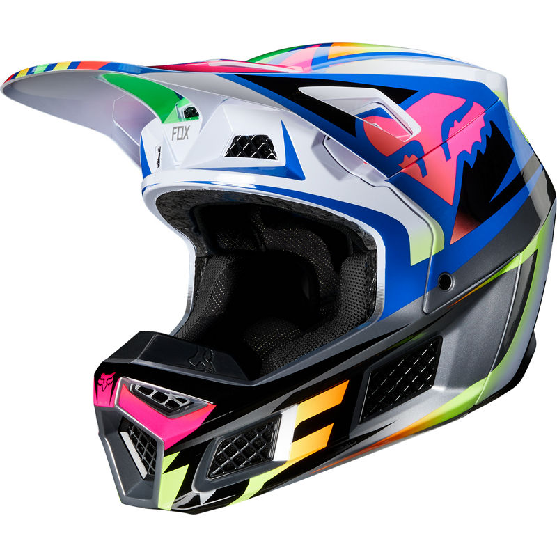Casco Moto V3 Idol Multicolor Fox | Casco Moto Fox casco fox racing motocross mtb