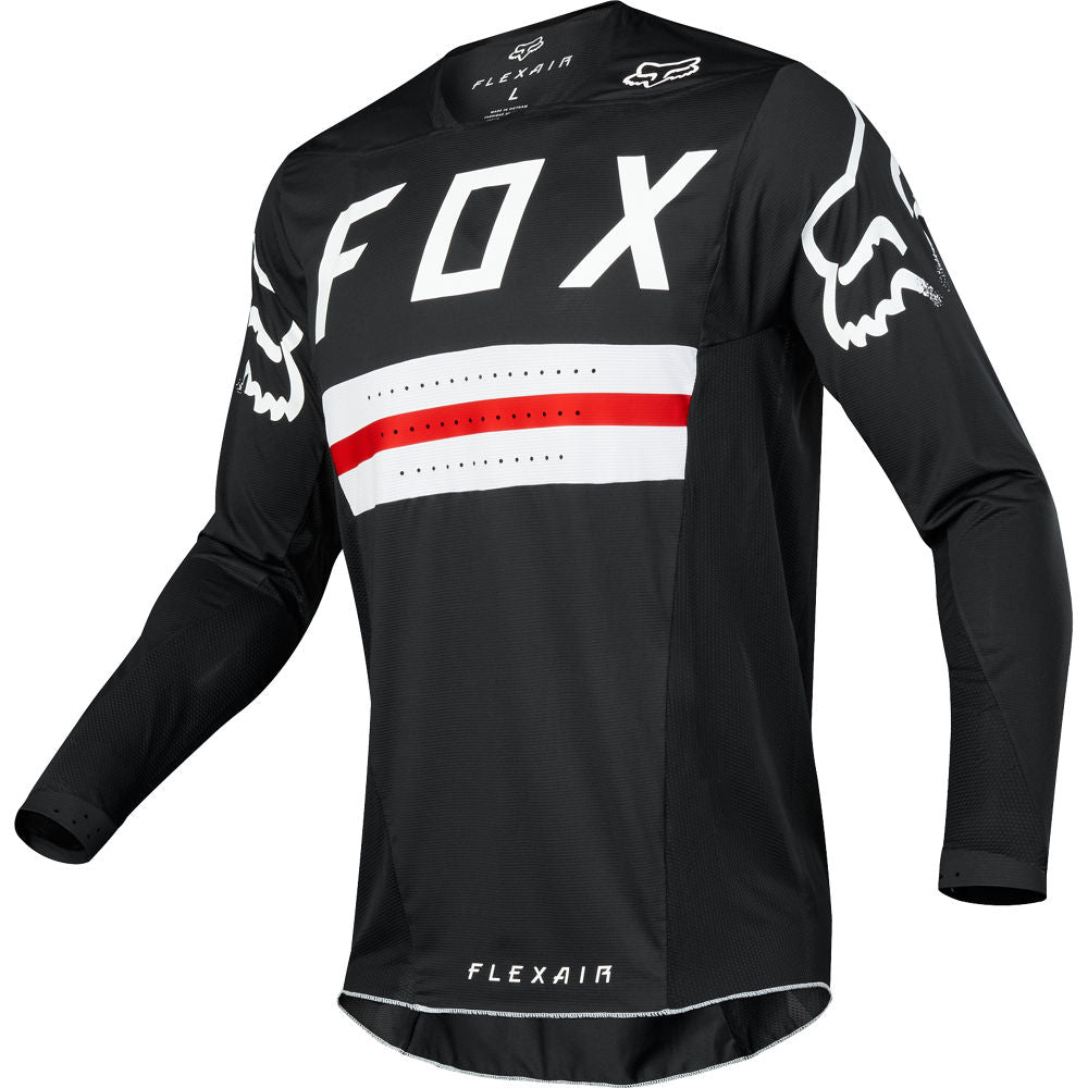 Polera Moto Flexair Preest Polera Negro Rojo Fox polera moto fox motocross