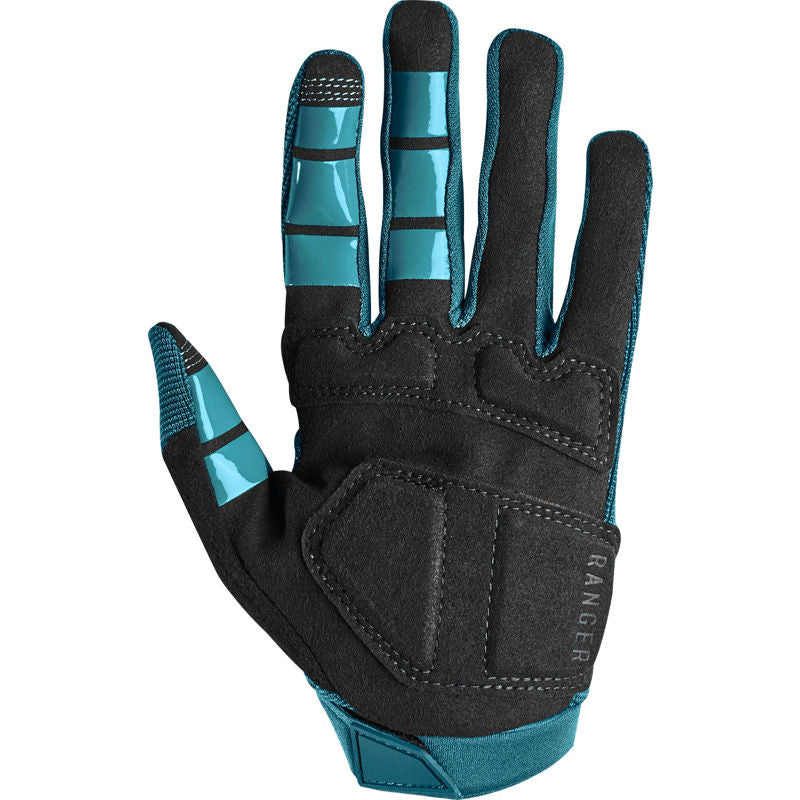 Guantes Bicicleta Mujer Ranger Gel Azul Fox - imagen 2