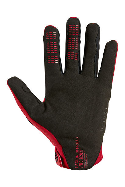 Guantes Moto Legion Thermo Rojo Fox - imagen 2